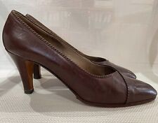 Vintage Gordon Scott Ladies Shoes 1950s, Brown UK 7-7.5