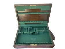 Vintage Tarnprufe Wooden Cutlery Box