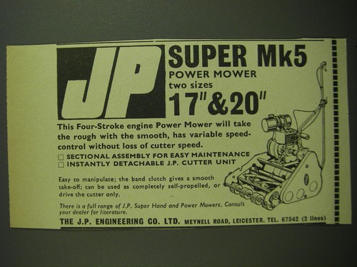1968 super mk5 power mower - jp,