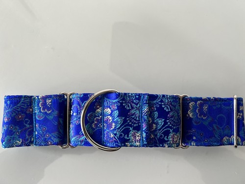Royal blue embroidered 38mm - blue,