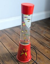 Marvel Iron Man Lava Lamp – Glitter Motion Lamp – Red – Works – Rare Collectible