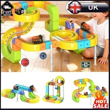 62-167PCS Rail & Electric Car Set Magnetic Track Race Car Train Model Kids Toy