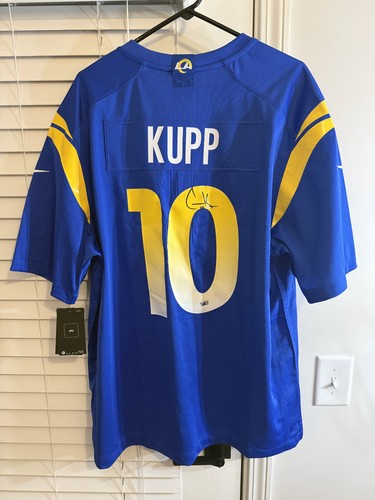 Cooper kupp signed nike rams - cooper,