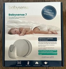 BabySense 7 Baby Monitor BREATHING MOVEMENT Motion Sensor Pads SOUND ALARM NEW.