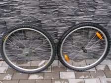26 inch wheel set Mavic 238 Shimano Deore LX FH-M565 HB-M563 8 sp HG WTB Ritchey