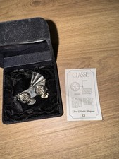 Silver Collectible Pram Clock