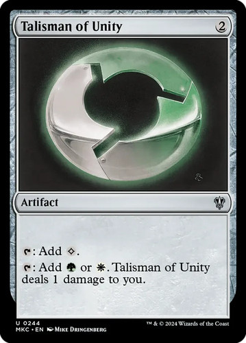 Mtg talisman unity mkc - of,