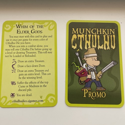 Munchkin cthulhu promo - munchkin,