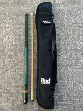 Vintage Budweiser Bud King Of  Beers 58” Pool Cue Stick 2 Piece