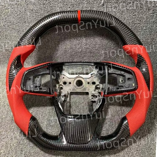 Red leather carbon fiber - red,