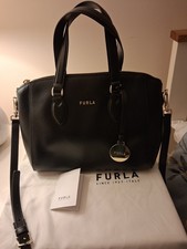 FURLA Genuine Black Saffiano