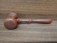 Wooden Gavel 