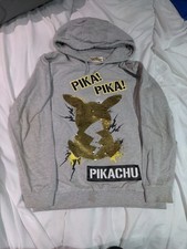 Pokémon Pikachu Hoodie (Grey)