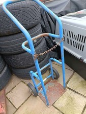 Steel Gas Bottle Trolley with