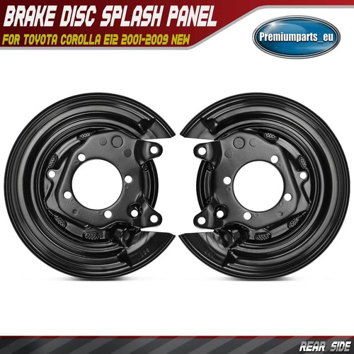 Brake disc splash panels - brake,