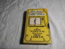 War Crime Trials Beta tape