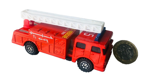 Toy car fire - fire, red
