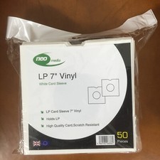 150 x 7'' Vinyl White LP