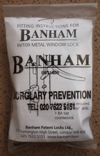 Banham W109 Metal Window Lock