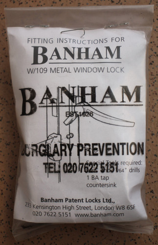 Banham w109 metal window - banham,