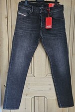 Diesel - Mens Regular Tapered Fit Stretch Jeans - D-Yennox 09G82 33W x 32L BNWT