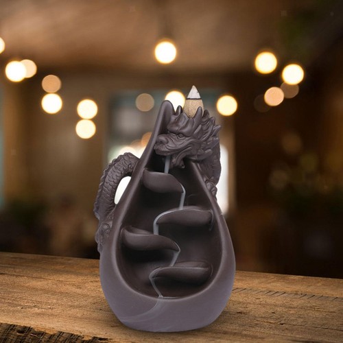 Dragon backflow incense burner - incense,