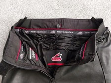 Ladies Black Leather Hein