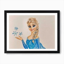 Frozen Art Print Framed Wall