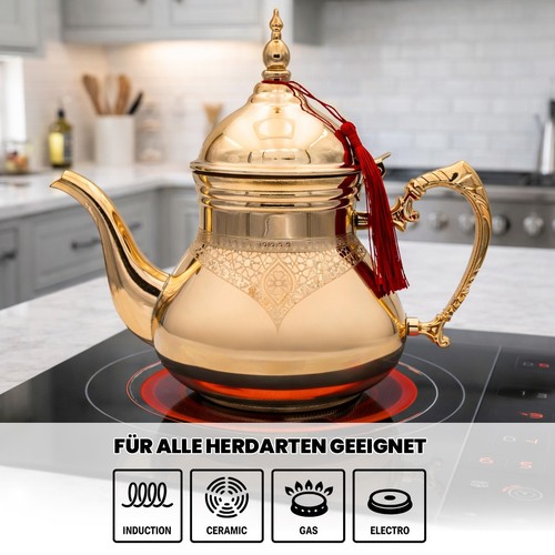 Teapot moroccan berrad atay - teapot,