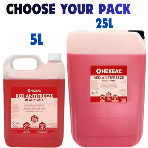Hexeal red antifreeze - hexeal, &
