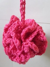 Handmade crochet bath shower - bath,