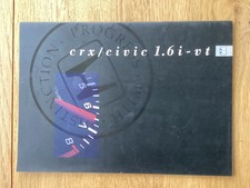 Honda Civic & CRX 1.6i-VT