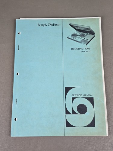 Bang olufsen beogram 4002 - beogram,