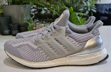ADIDAS NASA X ULTRABOOST DNA TRAINERS. MENS SIZE 8.5 UK. GREY/WHT/SIL *2020*