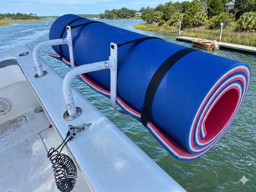 Boat rod holder floating water - rod,