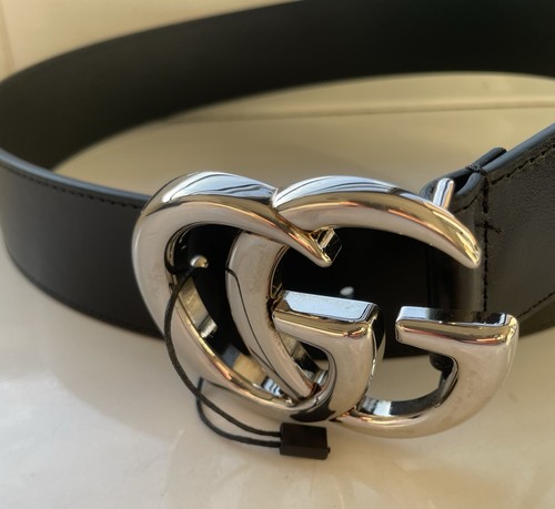 Gucci belt leather - gg, logo