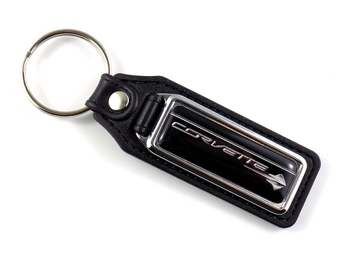 Corvette stingray key fob ring - corvette,