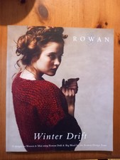 Rowan Winter Drift Pattern Book  – 15 Designs Using Rowan Drift & Big Wool
