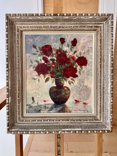 Original oil painting still - original, "still