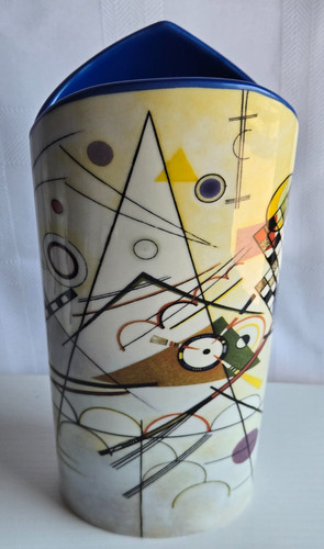 Kandinsky modern art ceramic - modern,