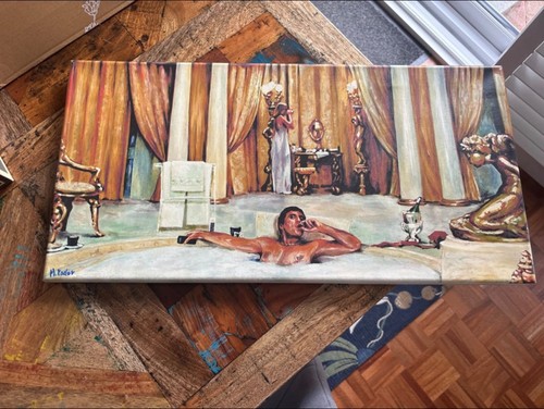 The scarface painting - the,