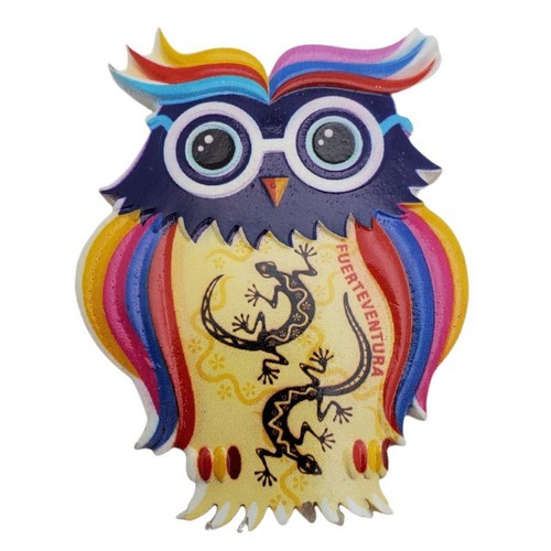 Owl magnet travel - owl,