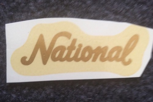 Guitar waterslide decal gold - guitar,