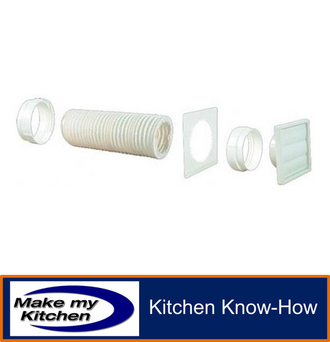 Cooker hood ducting kit - hood,