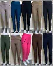 Yu & Me Ladies Comfy Stretch 4 Pocket Jeggings Trousers Treggings: Small - 6XL