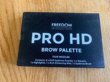 Brand New & Boxed FREEDOM Pro HD Brow Palette- FAIR MEDIUM