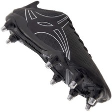 Gilbert Rugby Boots - Kaizen 2.0 8 Stud Boots - Black Sz: 10.5, 12 - Ex Display