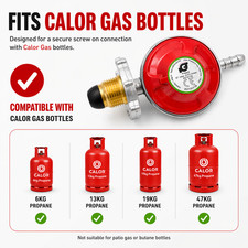 Propane gas regulator - gas, bbq