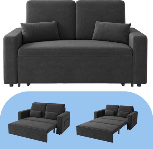 Seater pull out - out, bed