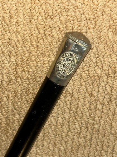 Antique military walking stick - military,
